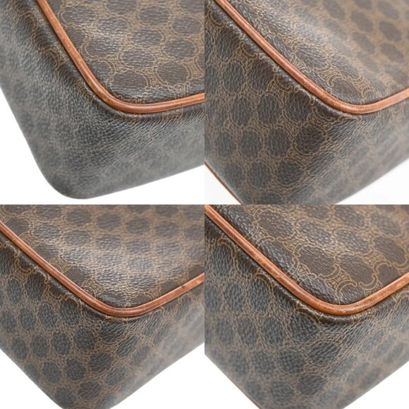 CELINE Macadam Pattern Horse Carriage Crossbody Shoulder Bag PVC Leather 31KA940 - Picture 13 of 16